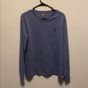 Polo Ralph Lauren v-neck long sleeve tee